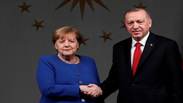گفتگوی مرکل و اردوغان با موضوع سوریه و لیبی
