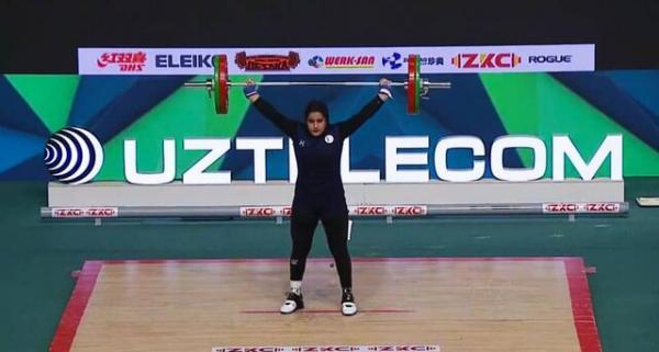 تاریخ سازی دختر وزنه بردار ایران در قهرمانی جوانان دنیا، یکتا جمالی در یک ضرب برنز گرفت